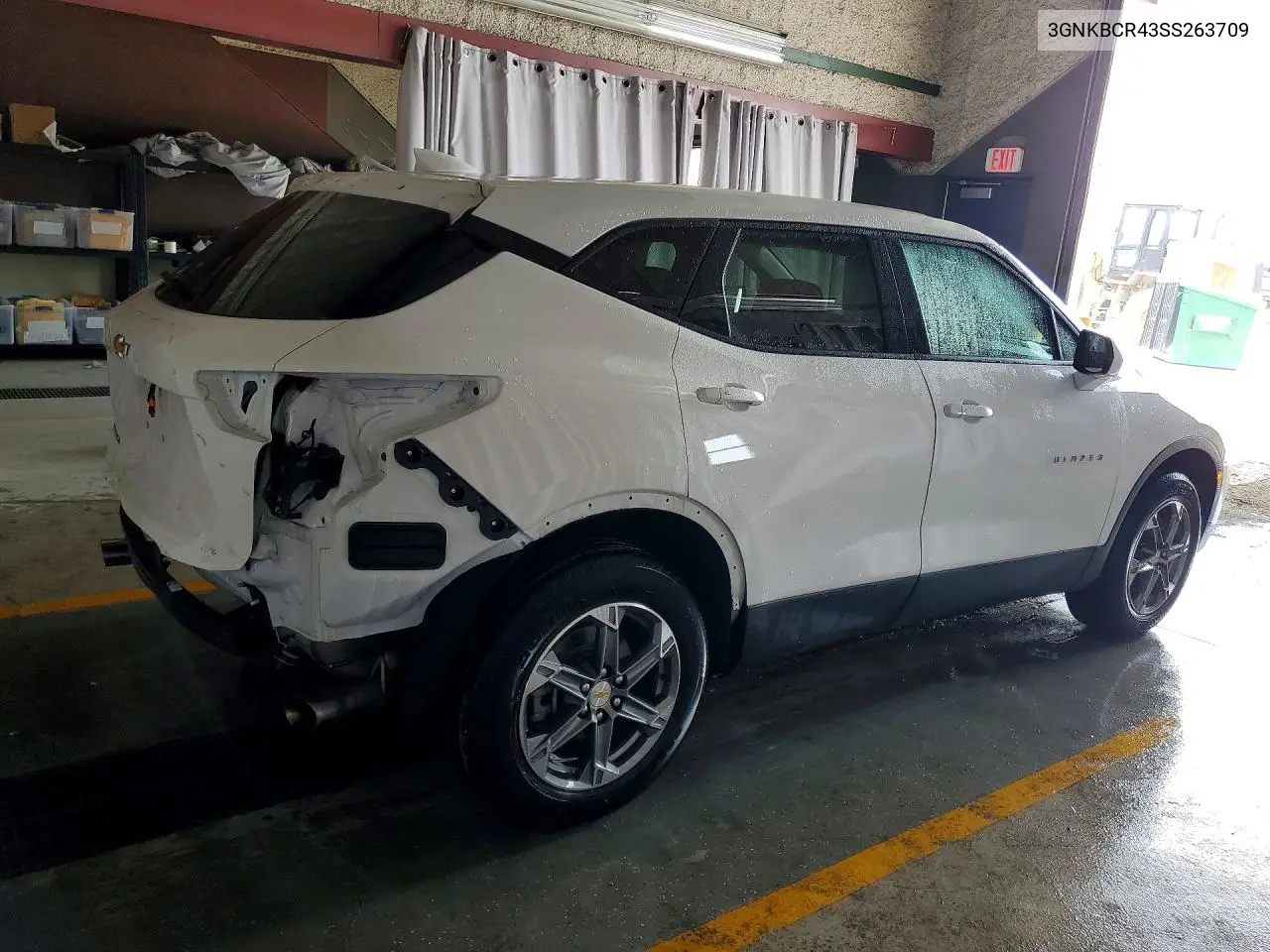 2025 Chevrolet Blazer 2Lt VIN: 3GNKBCR43SS263709 Lot: 60888656