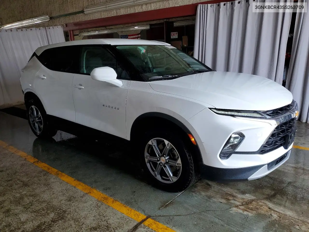 2025 Chevrolet Blazer 2Lt VIN: 3GNKBCR43SS263709 Lot: 60888656