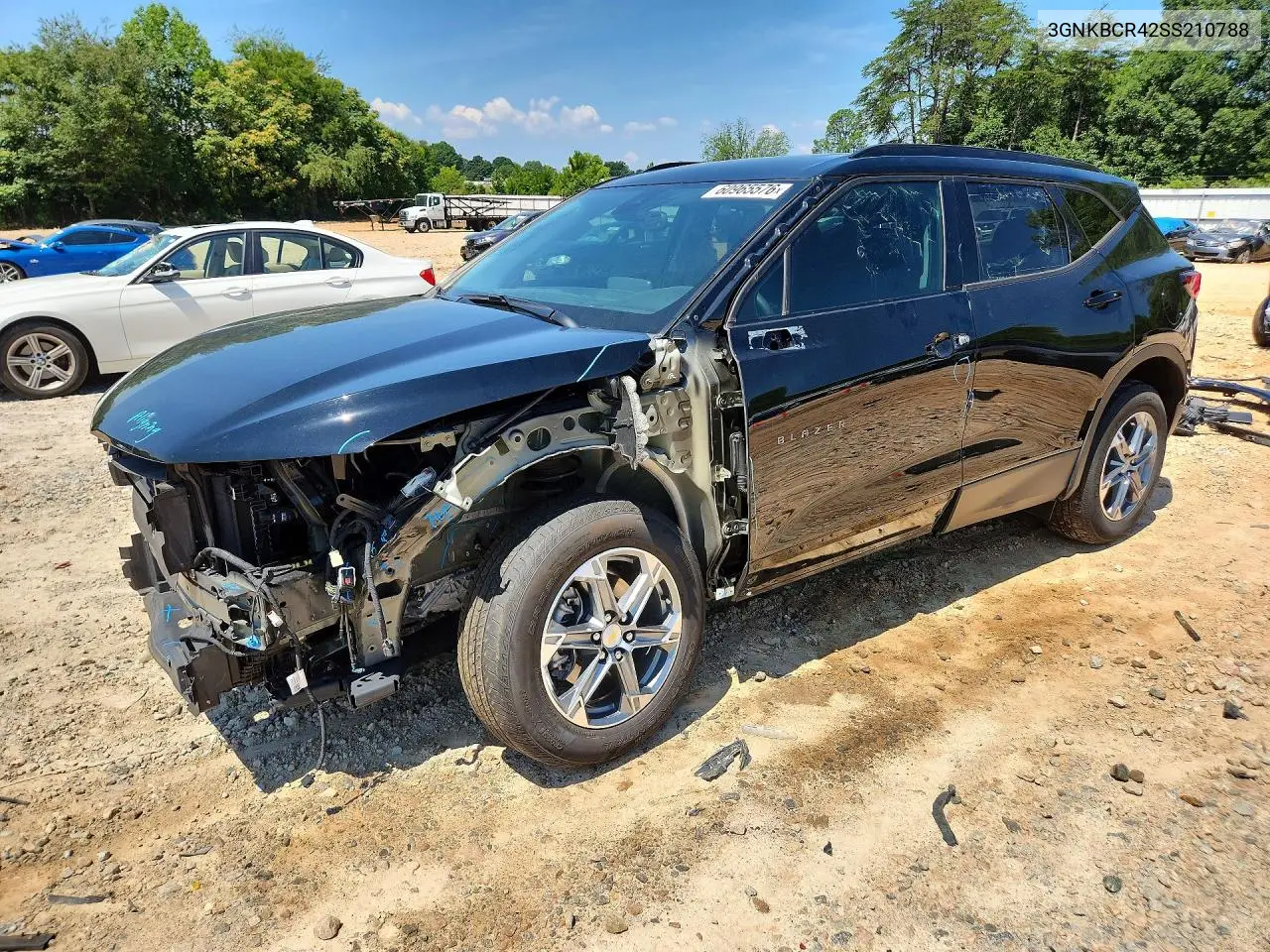 2025 Chevrolet Blazer 2Lt VIN: 3GNKBCR42SS210788 Lot: 60965576