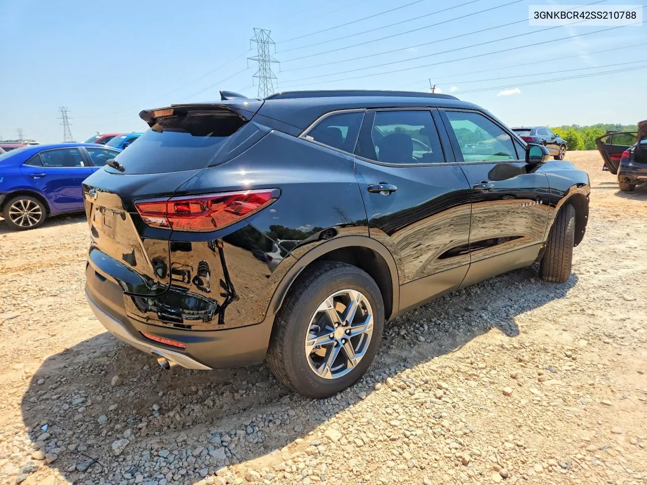 2025 Chevrolet Blazer 2Lt VIN: 3GNKBCR42SS210788 Lot: 60965576