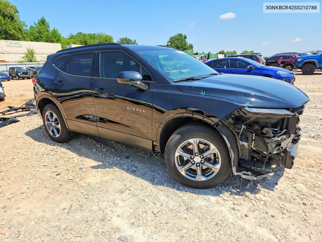 2025 Chevrolet Blazer 2Lt VIN: 3GNKBCR42SS210788 Lot: 60965576