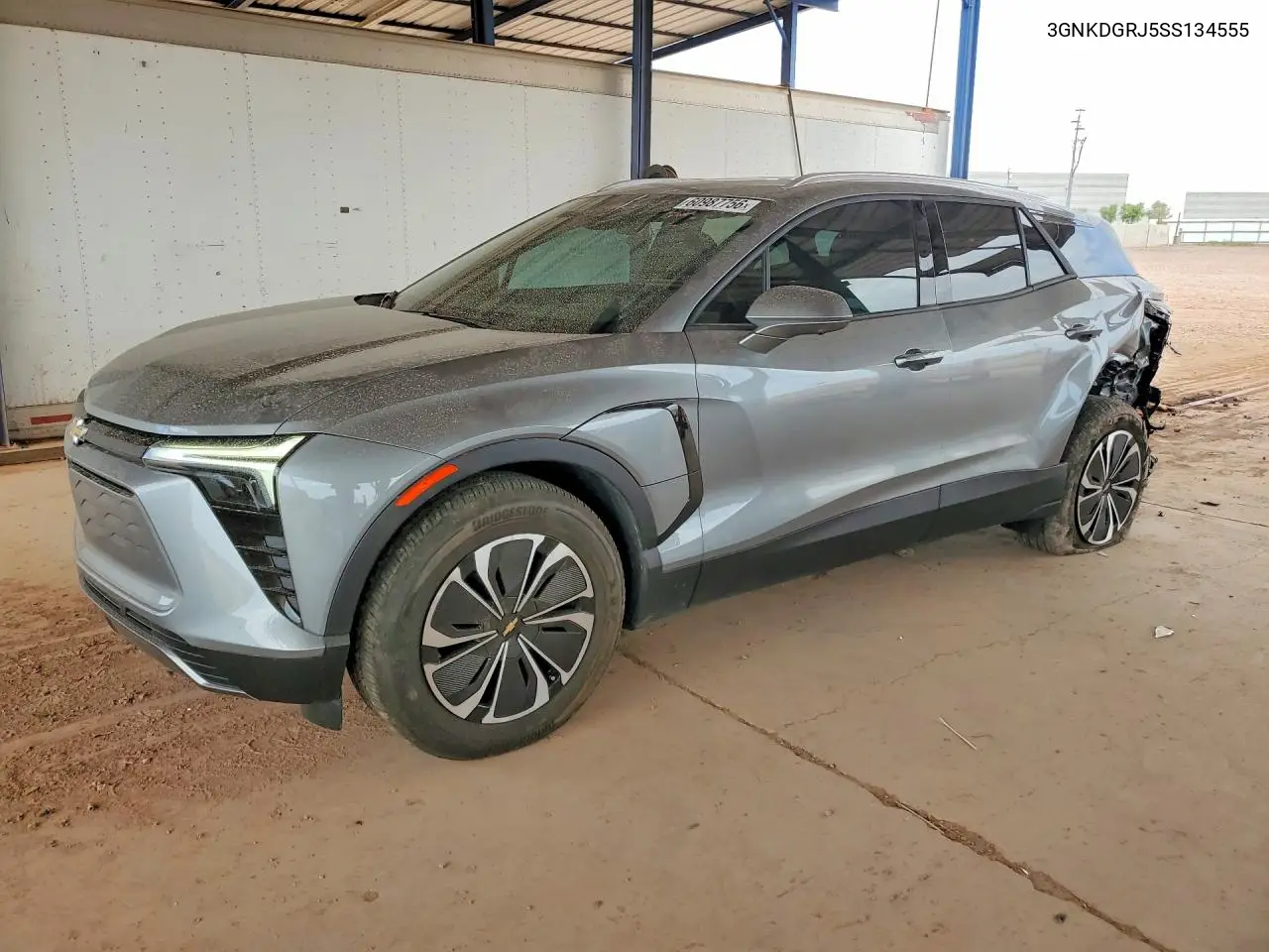 2025 Chevrolet Blazer Lt VIN: 3GNKDGRJ5SS134555 Lot: 60987756