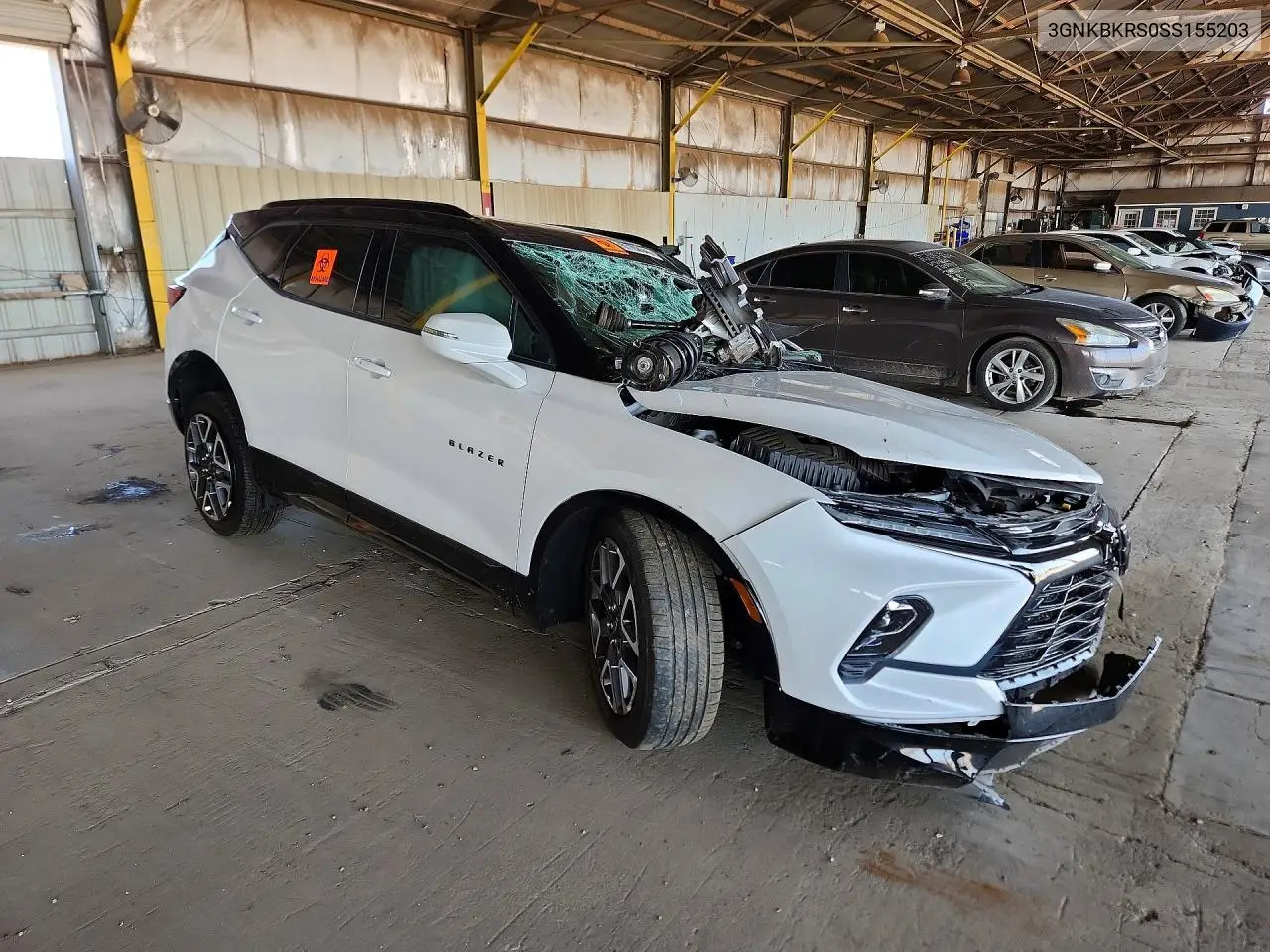 2025 Chevrolet Blazer Rs VIN: 3GNKBKRS0SS155203 Lot: 61192646