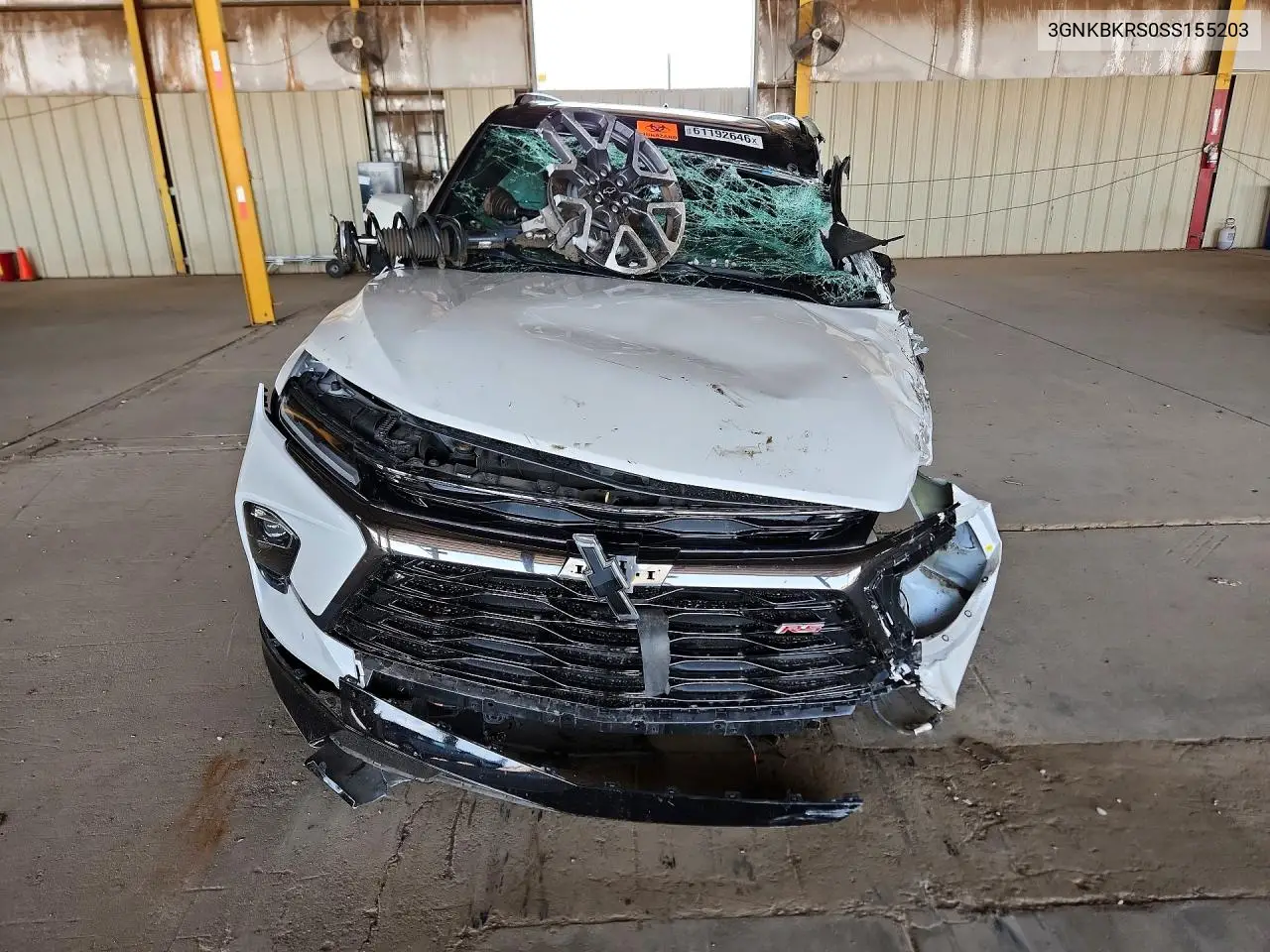 2025 Chevrolet Blazer Rs VIN: 3GNKBKRS0SS155203 Lot: 61192646