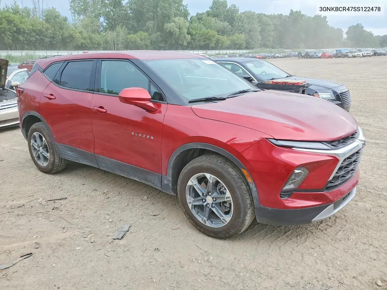 2025 Chevrolet Blazer 2Lt VIN: 3GNKBCR47SS122478 Lot: 61488276