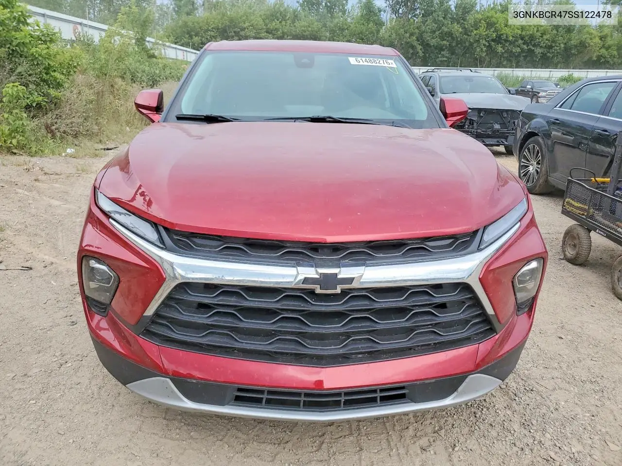 2025 Chevrolet Blazer 2Lt VIN: 3GNKBCR47SS122478 Lot: 61488276