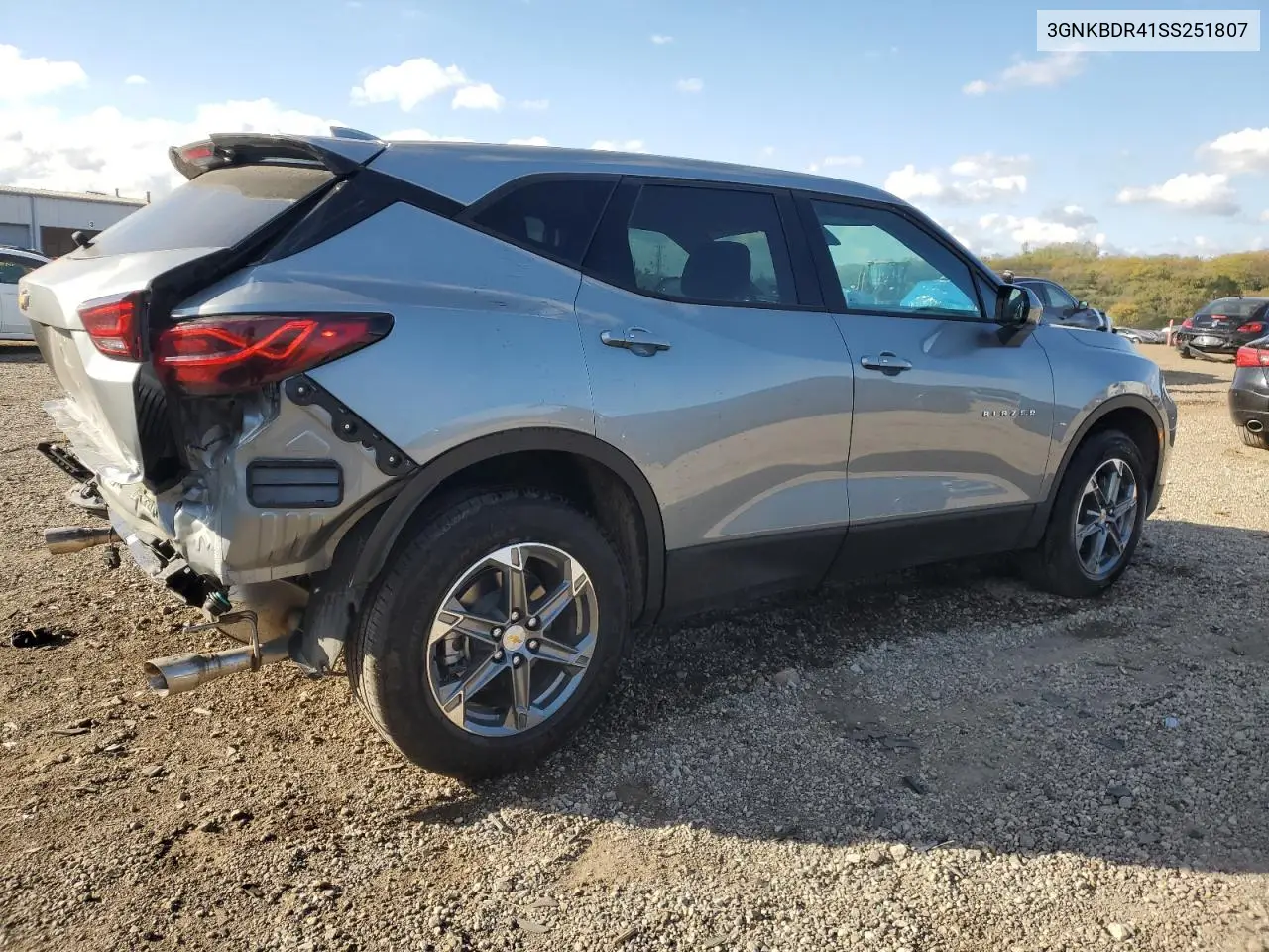 3GNKBDR41SS251807 2025 Chevrolet Blazer 3Lt