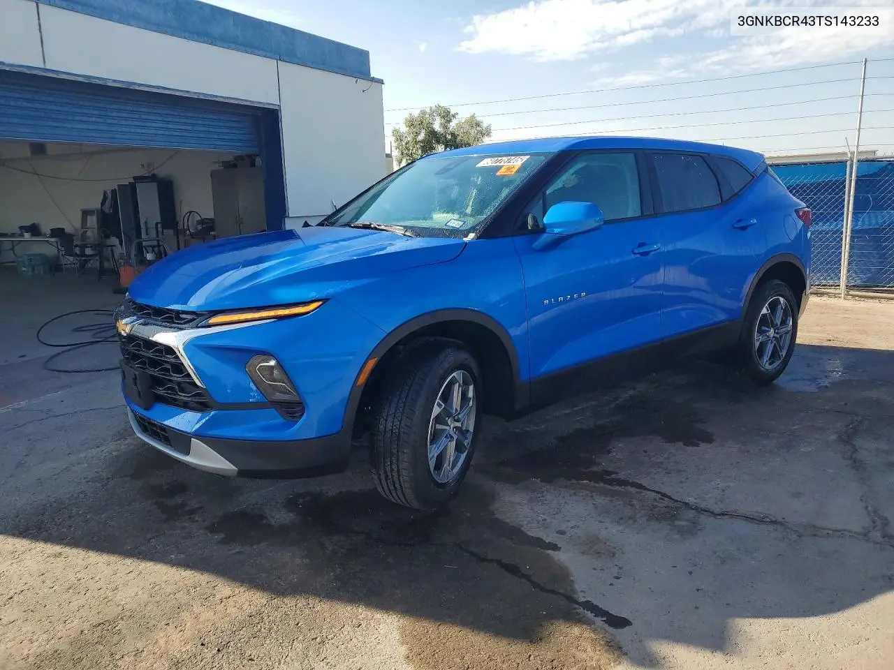 2026 Chevrolet Blazer 2Lt VIN: 3GNKBCR43TS143233 Lot: 60776746