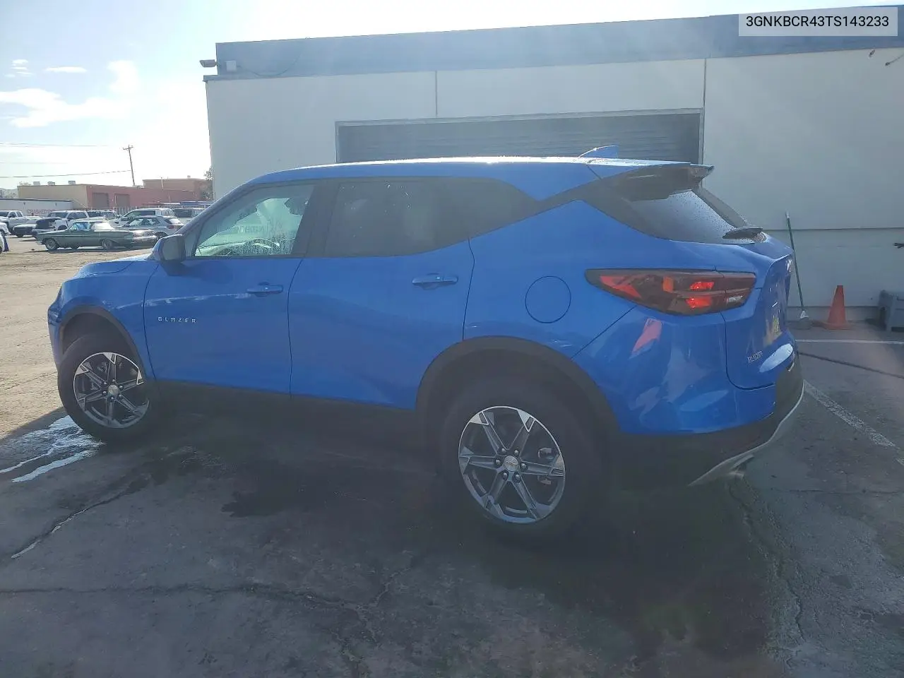 2026 Chevrolet Blazer 2Lt VIN: 3GNKBCR43TS143233 Lot: 60776746