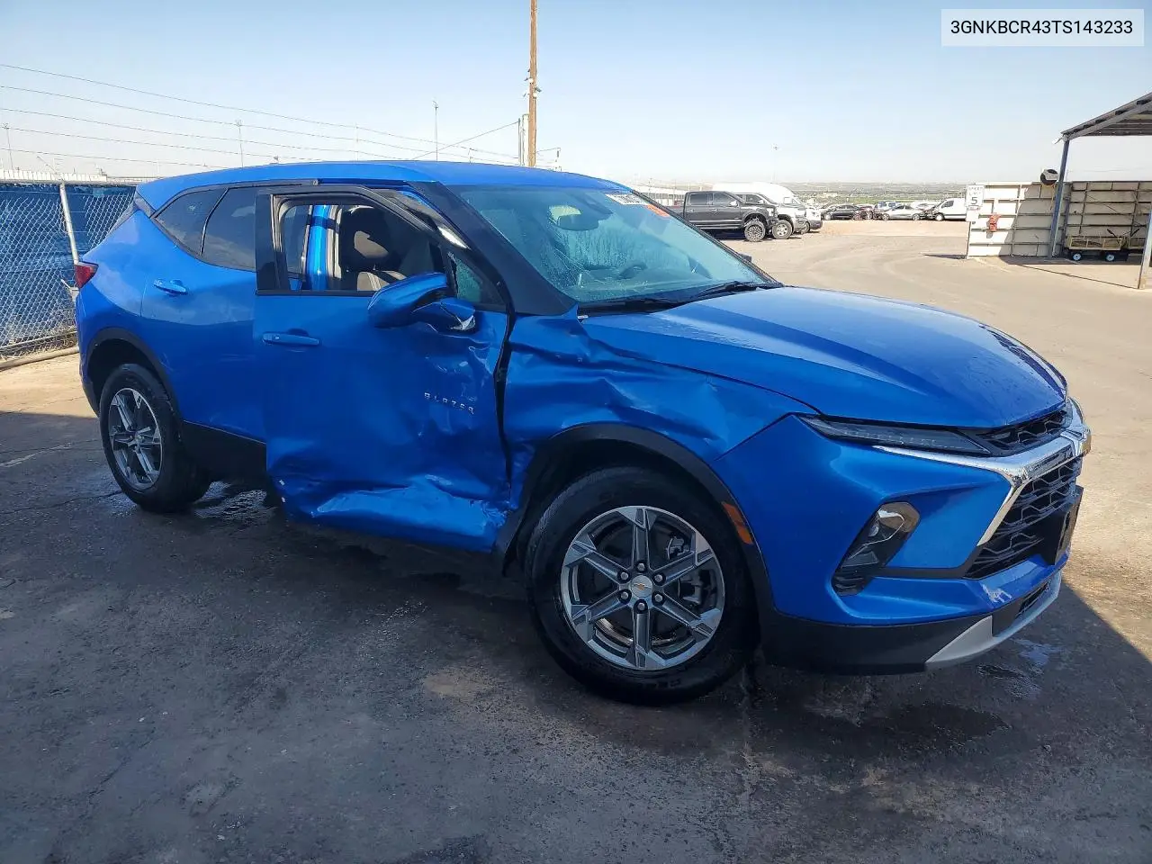 2026 Chevrolet Blazer 2Lt VIN: 3GNKBCR43TS143233 Lot: 60776746