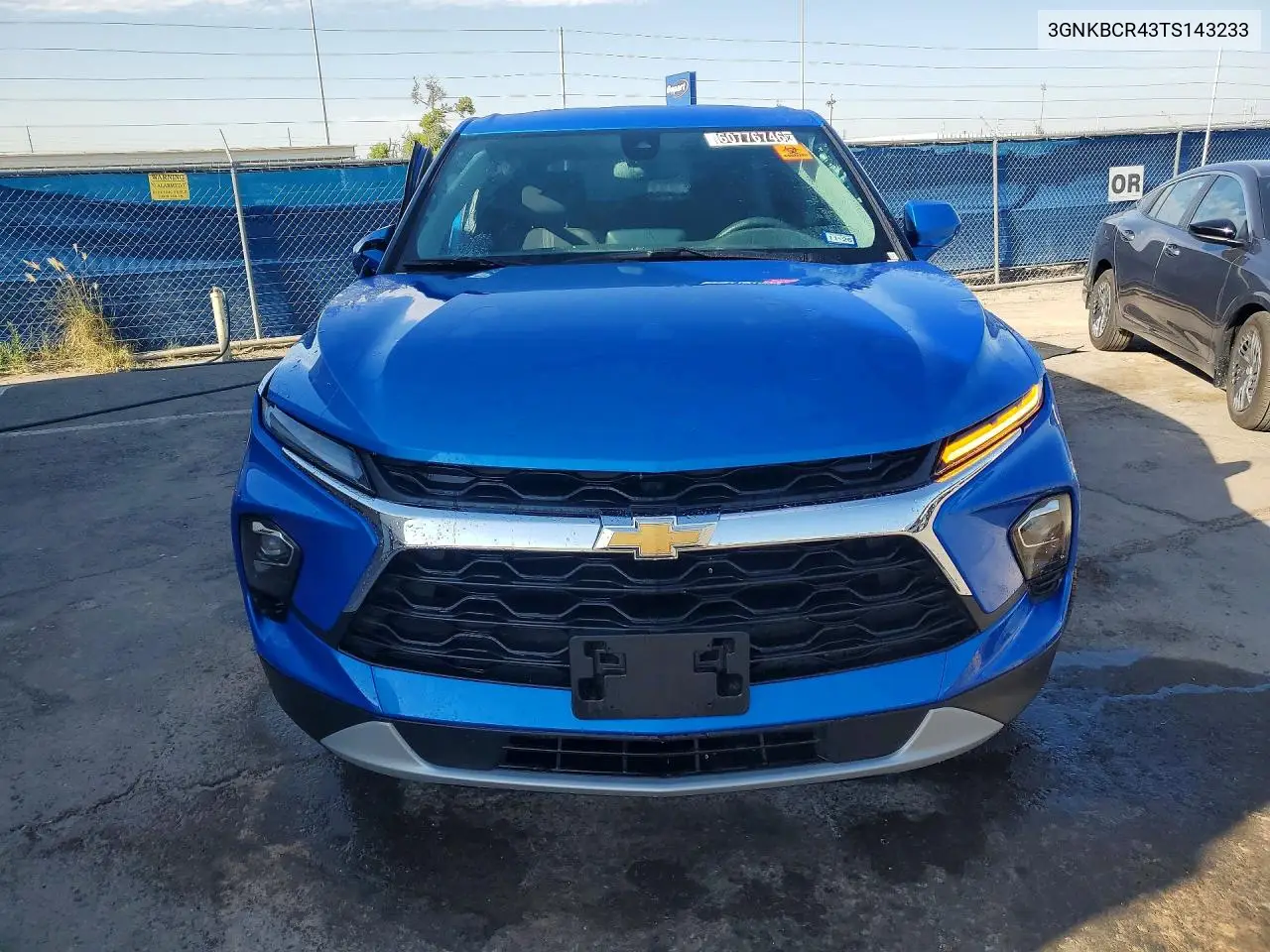 2026 Chevrolet Blazer 2Lt VIN: 3GNKBCR43TS143233 Lot: 60776746