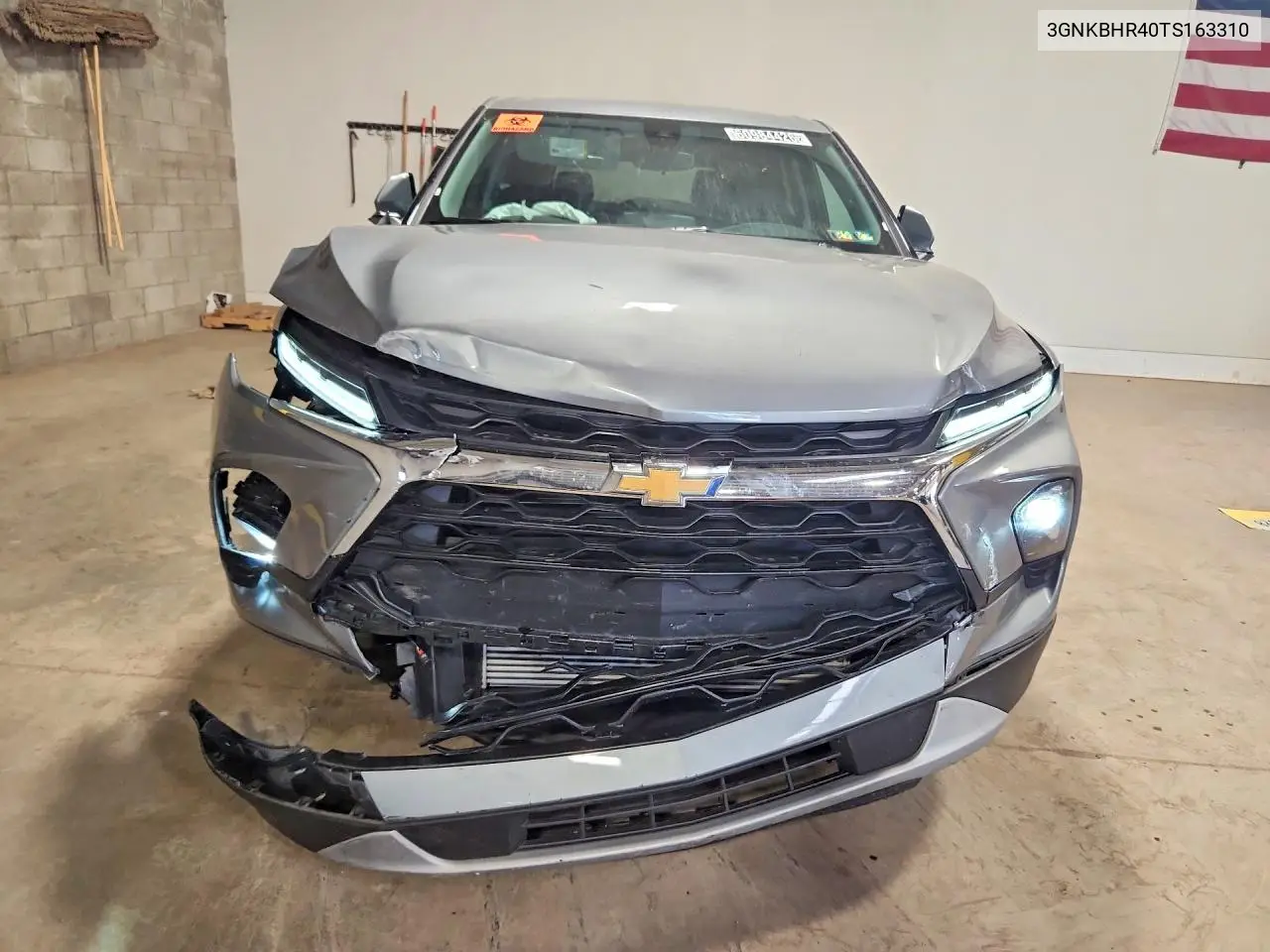 2026 Chevrolet Blazer 2Lt VIN: 3GNKBHR40TS163310 Lot: 60984426