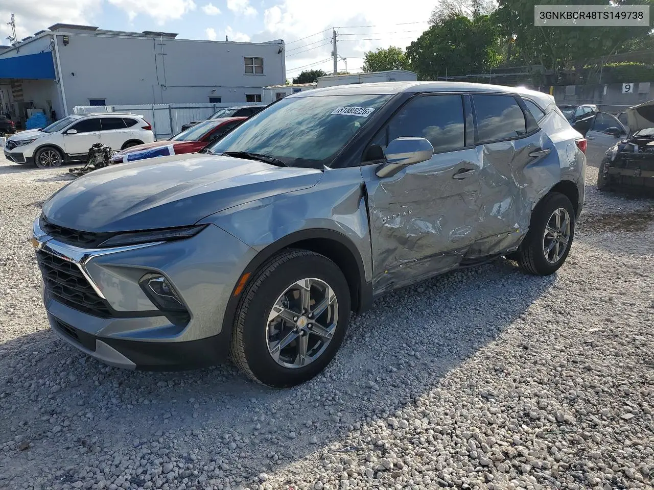 2026 Chevrolet Blazer 2Lt VIN: 3GNKBCR48TS149738 Lot: 61885226