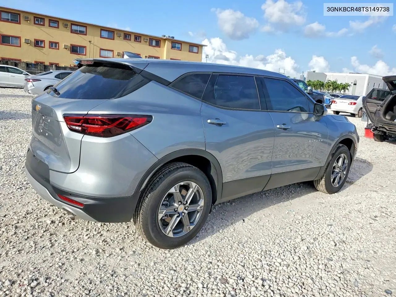 2026 Chevrolet Blazer 2Lt VIN: 3GNKBCR48TS149738 Lot: 61885226