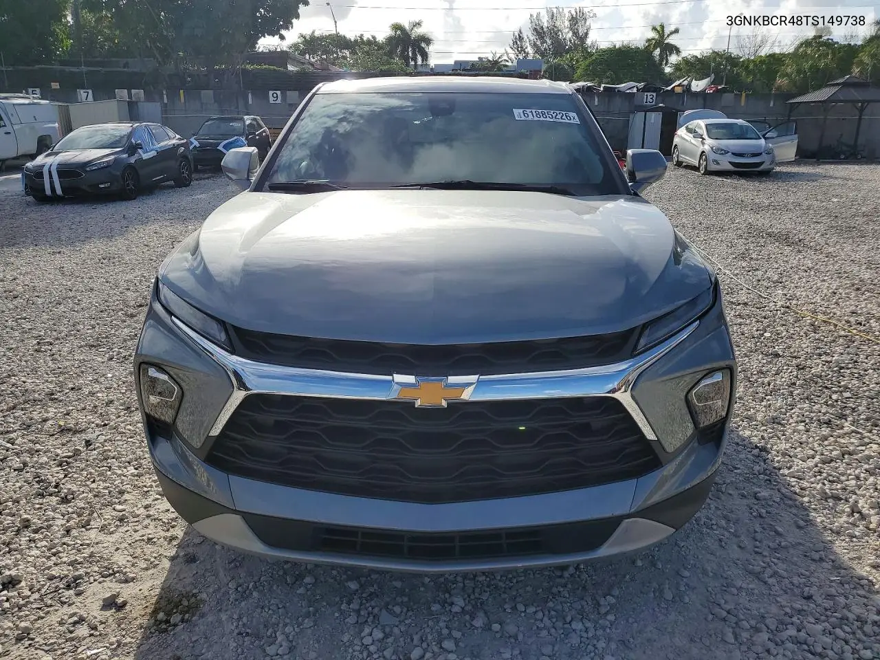 2026 Chevrolet Blazer 2Lt VIN: 3GNKBCR48TS149738 Lot: 61885226