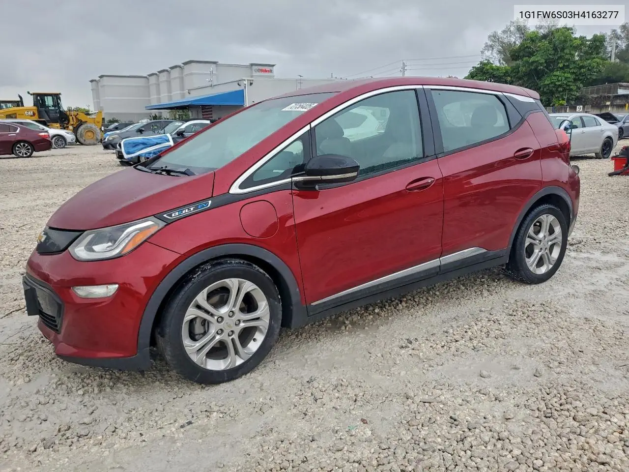 2017 Chevrolet Bolt Ev Lt VIN: 1G1FW6S03H4163277 Lot: 72756405
