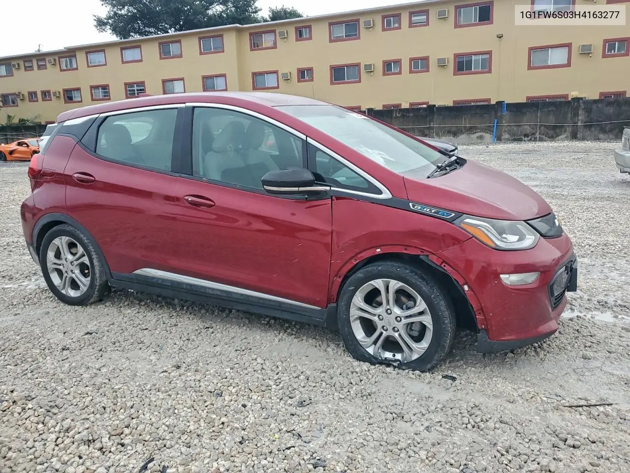 2017 Chevrolet Bolt Ev Lt VIN: 1G1FW6S03H4163277 Lot: 72756405