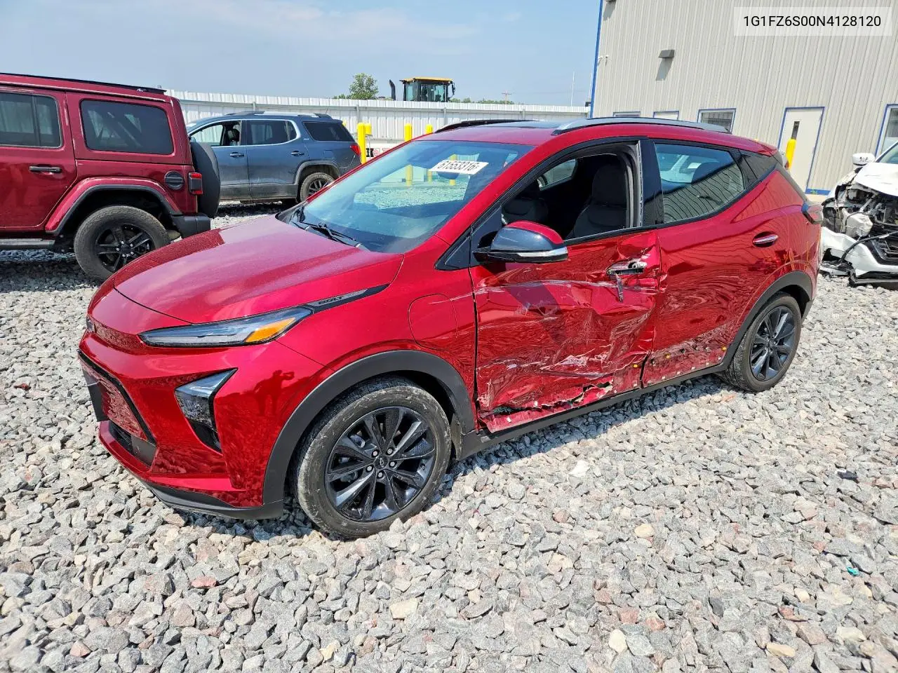 2022 Chevrolet Bolt Euv VIN: 1G1FZ6S00N4128120 Lot: 61553316