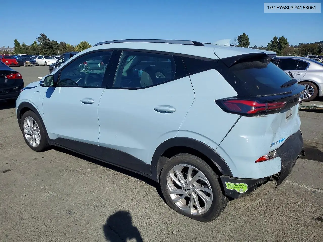2023 Chevrolet Bolt Euv Lt VIN: 1G1FY6S03P4153051 Lot: 56175076