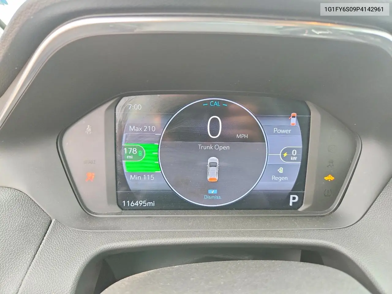 2023 Chevrolet Bolt Euv Lt VIN: 1G1FY6S09P4142961 Lot: 60706776