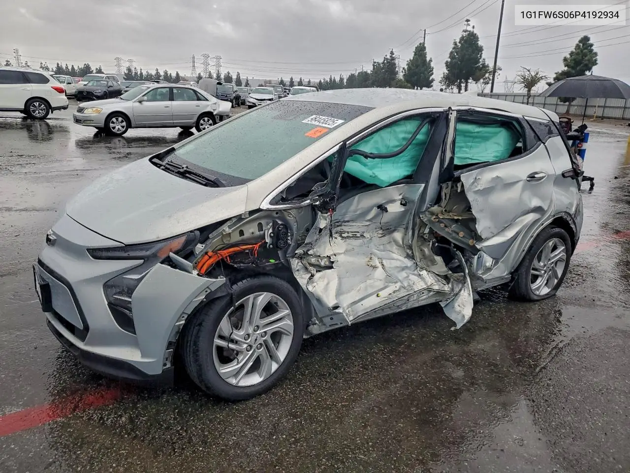 2023 Chevrolet Bolt Ev 1Lt VIN: 1G1FW6S06P4192934 Lot: 98445825