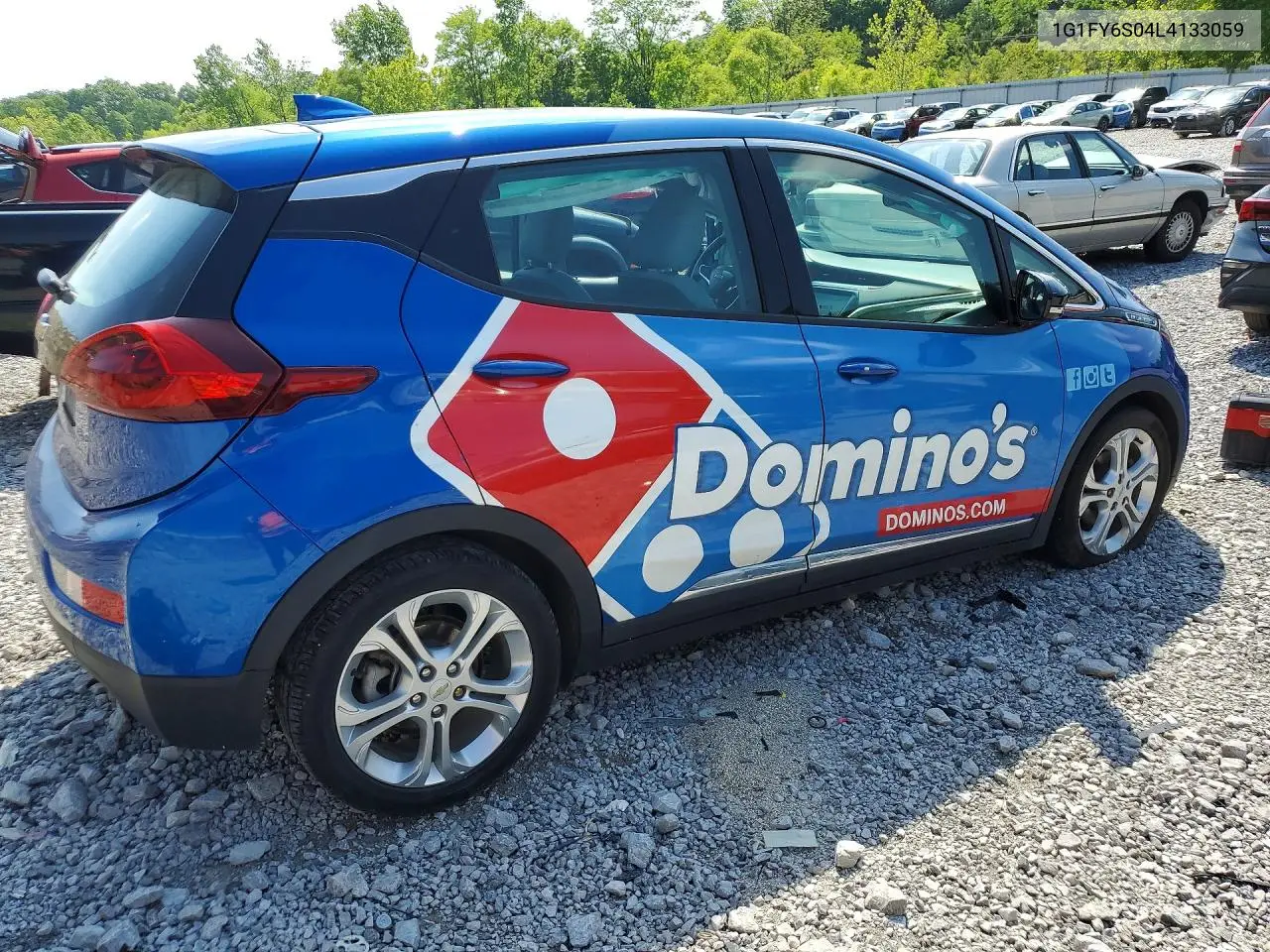 2020 Chevrolet Bolt Ev Lt VIN: 1G1FY6S04L4133059 Lot: 53559506