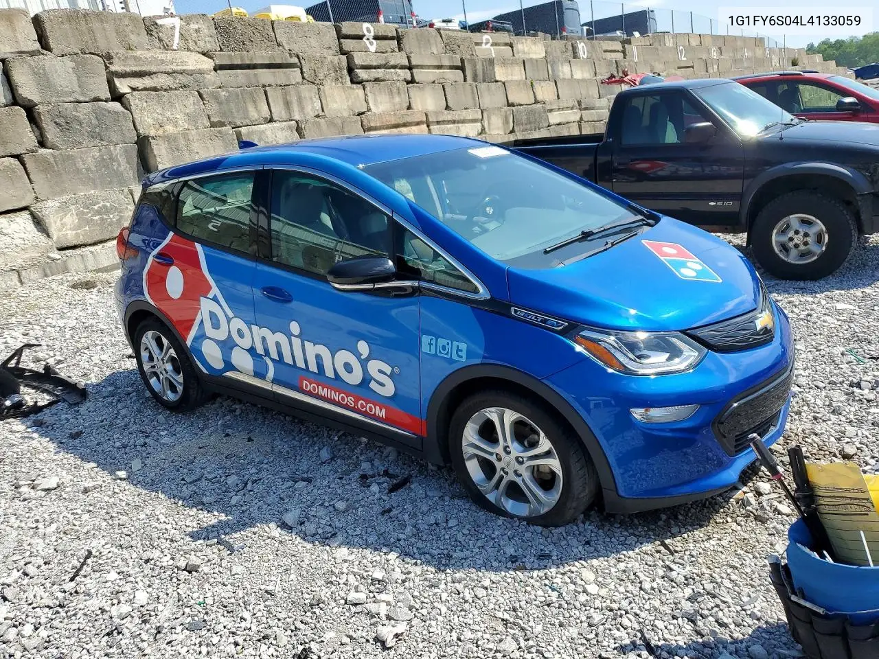 2020 Chevrolet Bolt Ev Lt VIN: 1G1FY6S04L4133059 Lot: 53559506