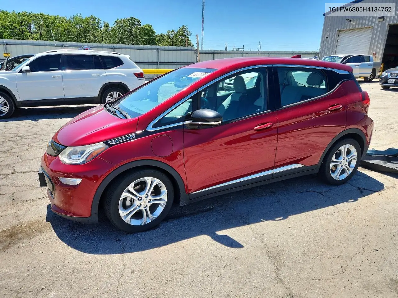 2017 Chevrolet Bolt Ev Lt VIN: 1G1FW6S05H4134752 Lot: 53651136