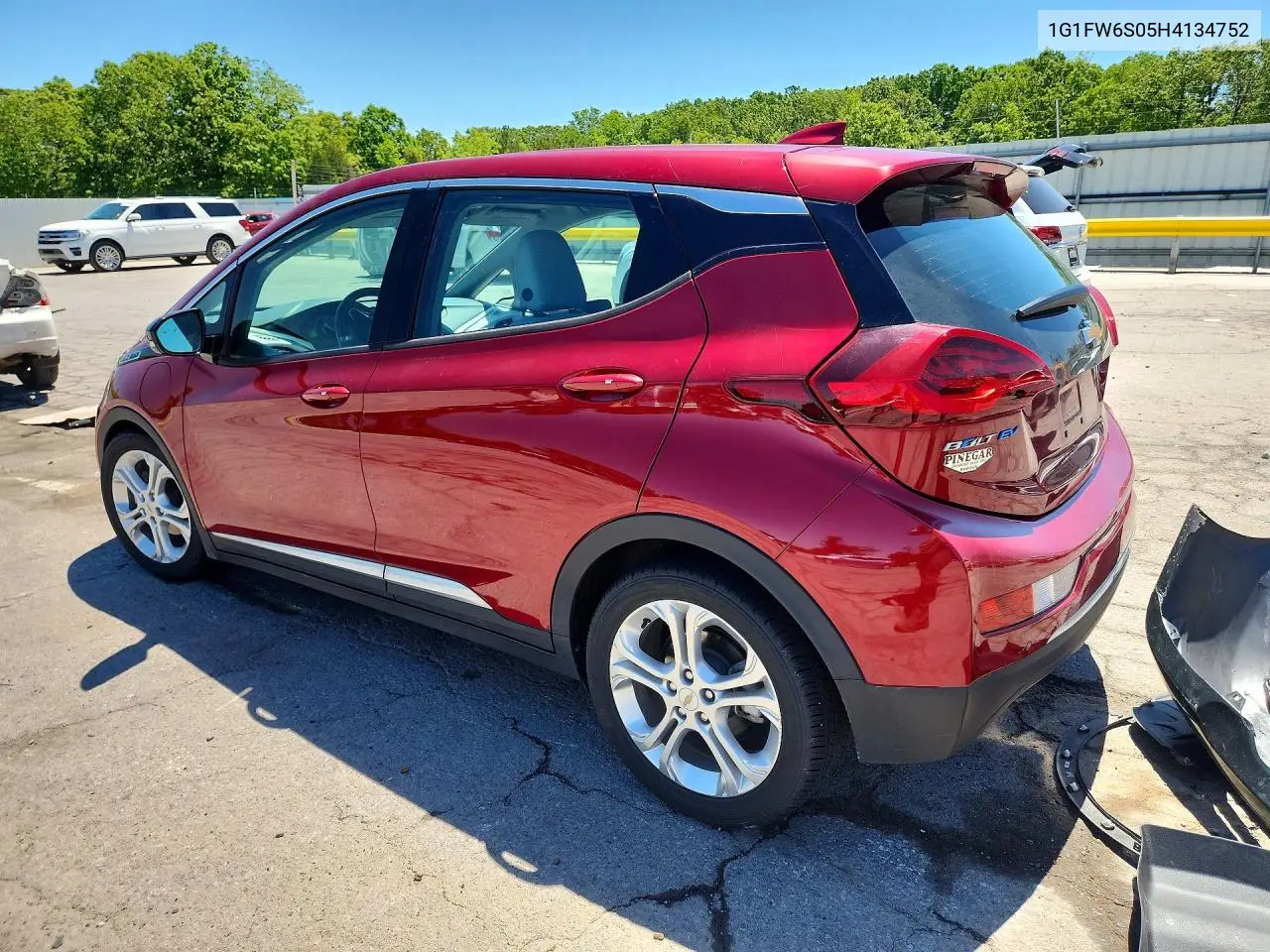 2017 Chevrolet Bolt Ev Lt VIN: 1G1FW6S05H4134752 Lot: 53651136