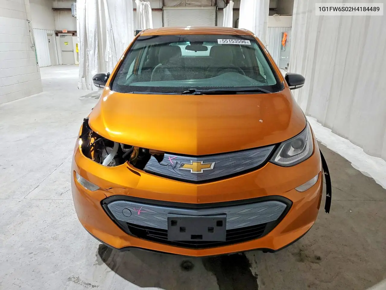 2017 Chevrolet Bolt Ev Lt VIN: 1G1FW6S02H4184489 Lot: 55153596