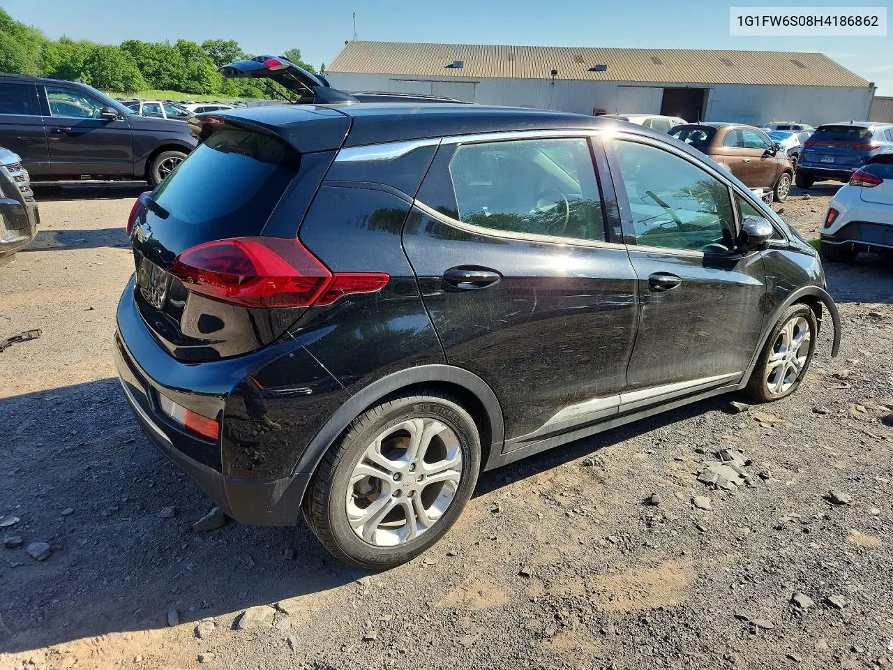 2017 Chevrolet Bolt Ev Lt VIN: 1G1FW6S08H4186862 Lot: 56496316
