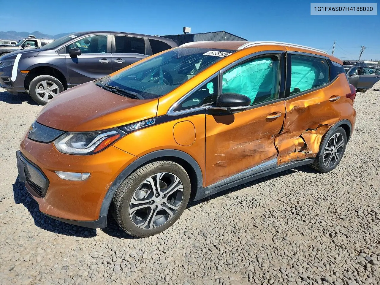 2017 Chevrolet Bolt Ev Premier VIN: 1G1FX6S07H4188020 Lot: 58206006