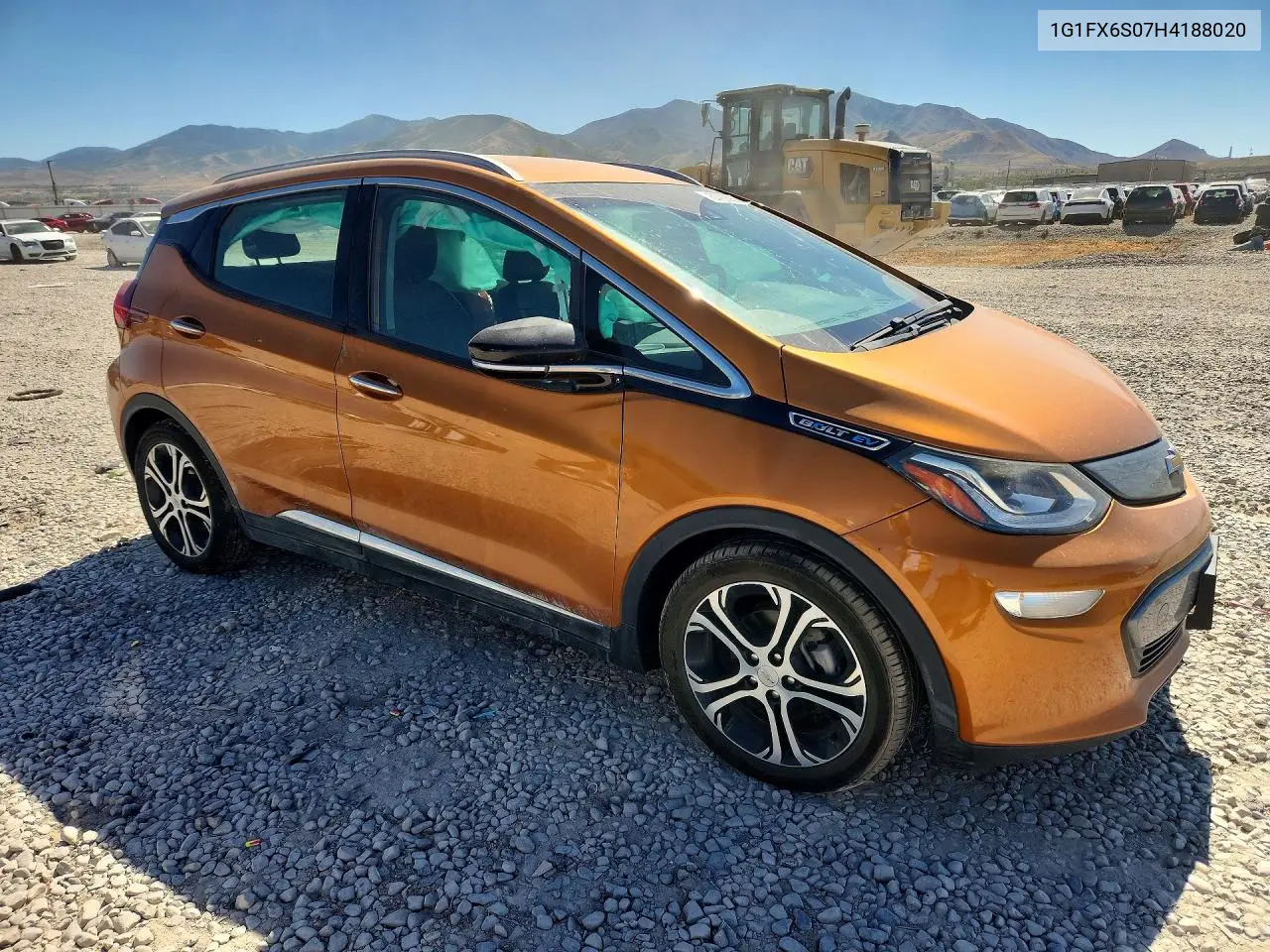2017 Chevrolet Bolt Ev Premier VIN: 1G1FX6S07H4188020 Lot: 58206006