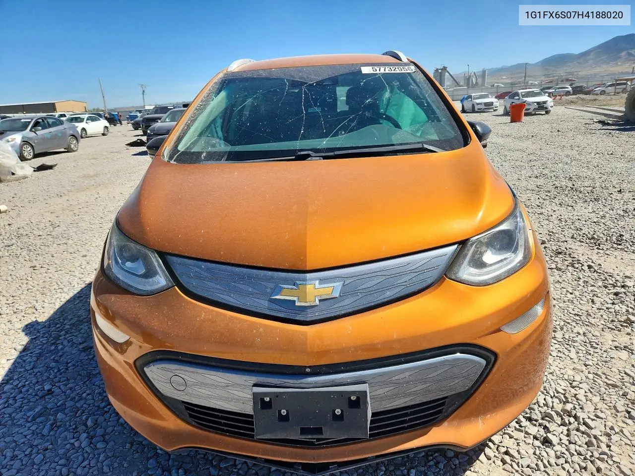 2017 Chevrolet Bolt Ev Premier VIN: 1G1FX6S07H4188020 Lot: 58206006