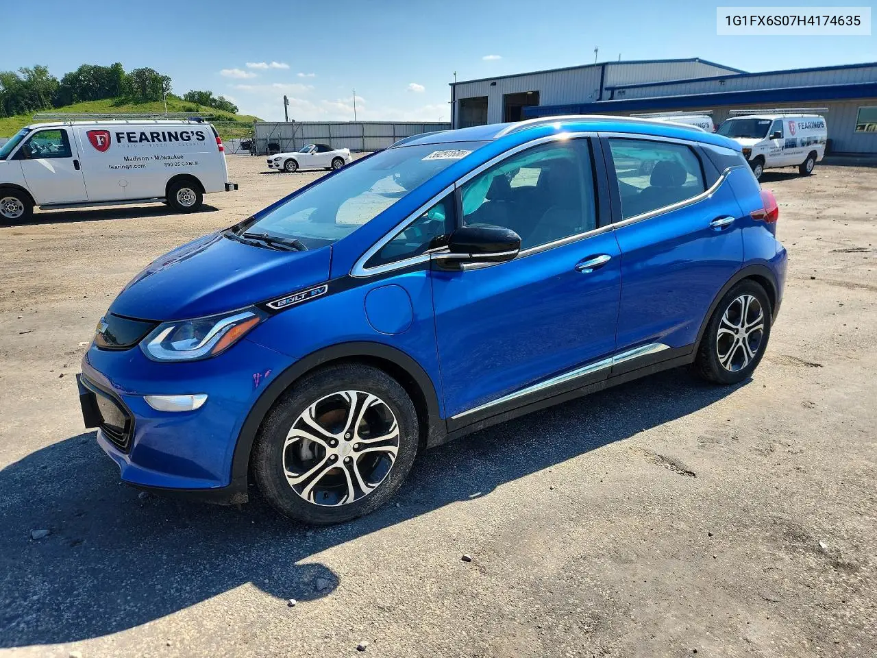 2017 Chevrolet Bolt Ev Premier VIN: 1G1FX6S07H4174635 Lot: 59291686