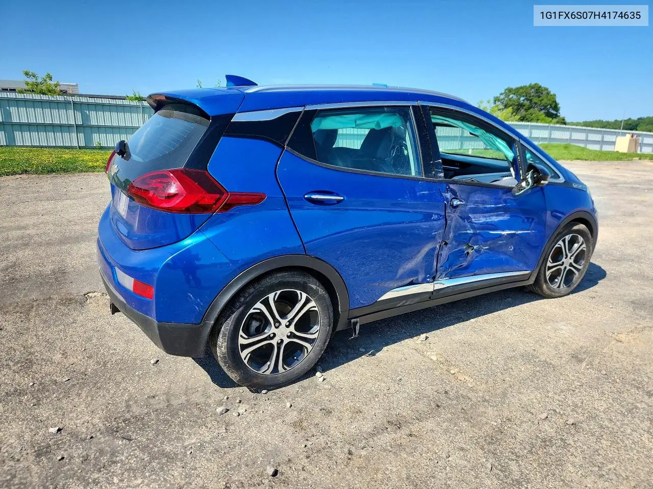 2017 Chevrolet Bolt Ev Premier VIN: 1G1FX6S07H4174635 Lot: 59291686