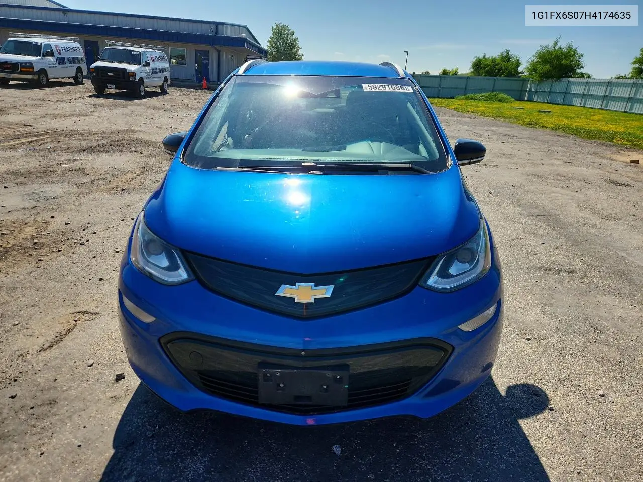 2017 Chevrolet Bolt Ev Premier VIN: 1G1FX6S07H4174635 Lot: 59291686