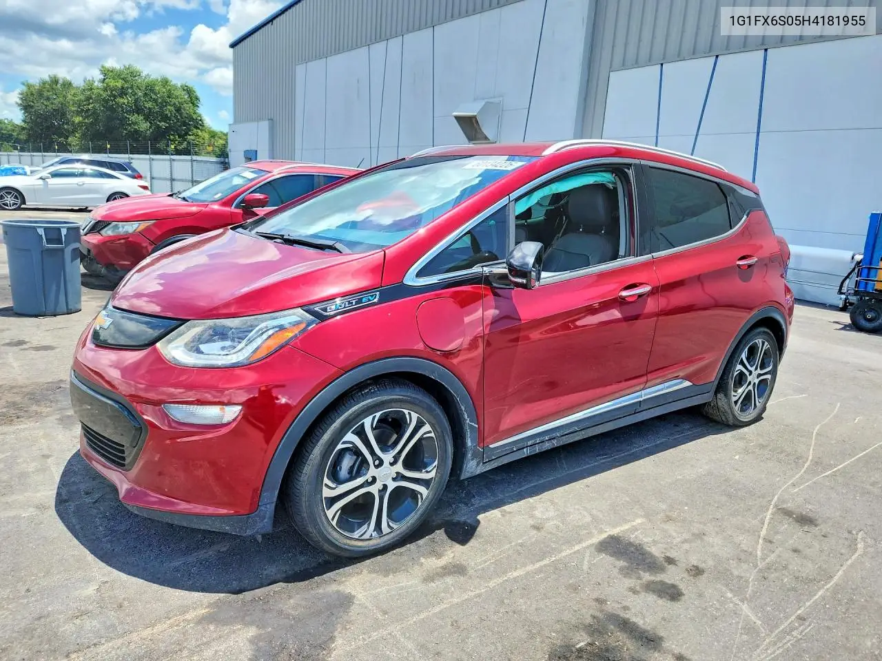 2017 Chevrolet Bolt Ev Premier VIN: 1G1FX6S05H4181955 Lot: 60134226