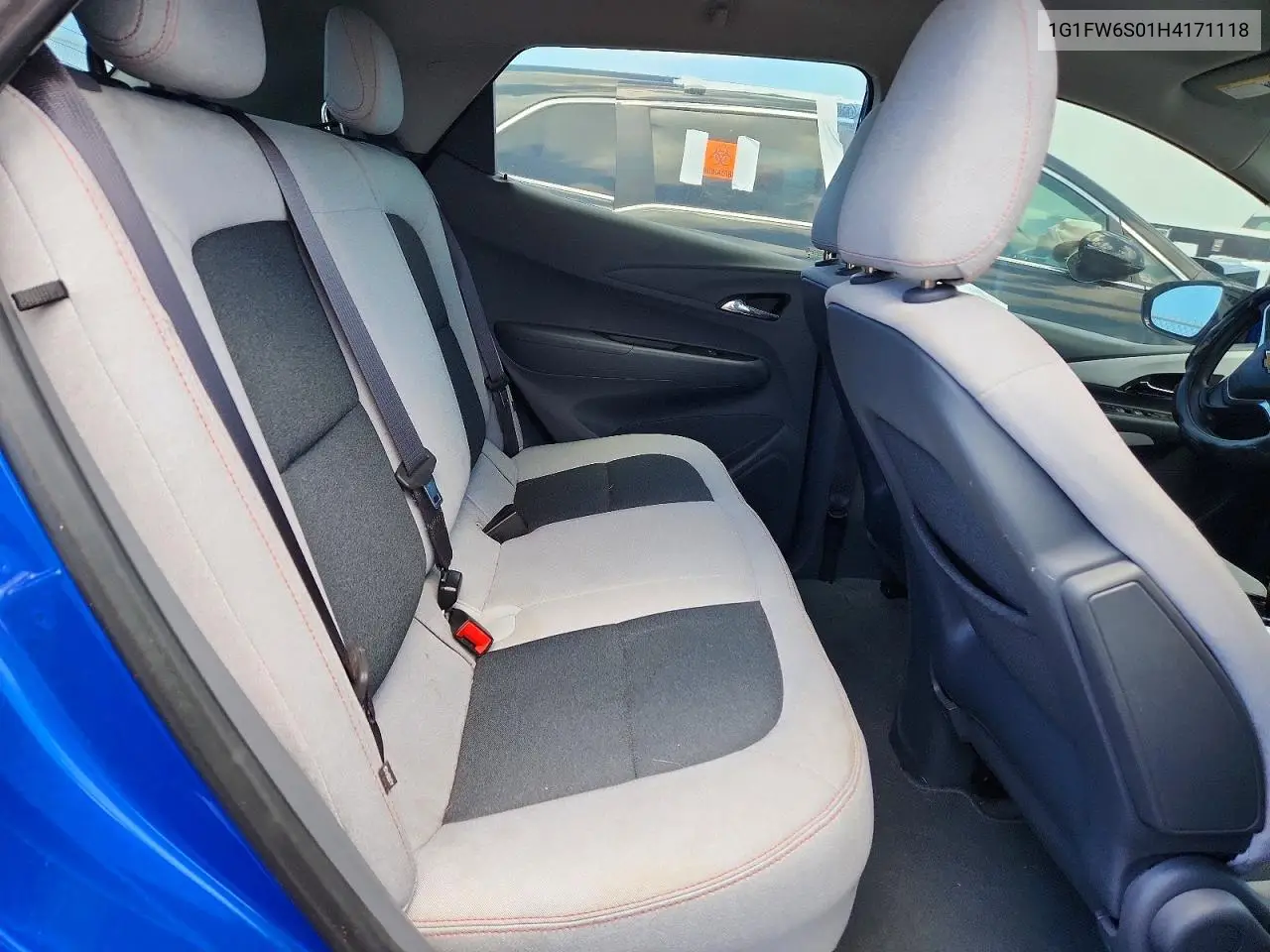 2017 Chevrolet Bolt Ev Lt VIN: 1G1FW6S01H4171118 Lot: 60520686