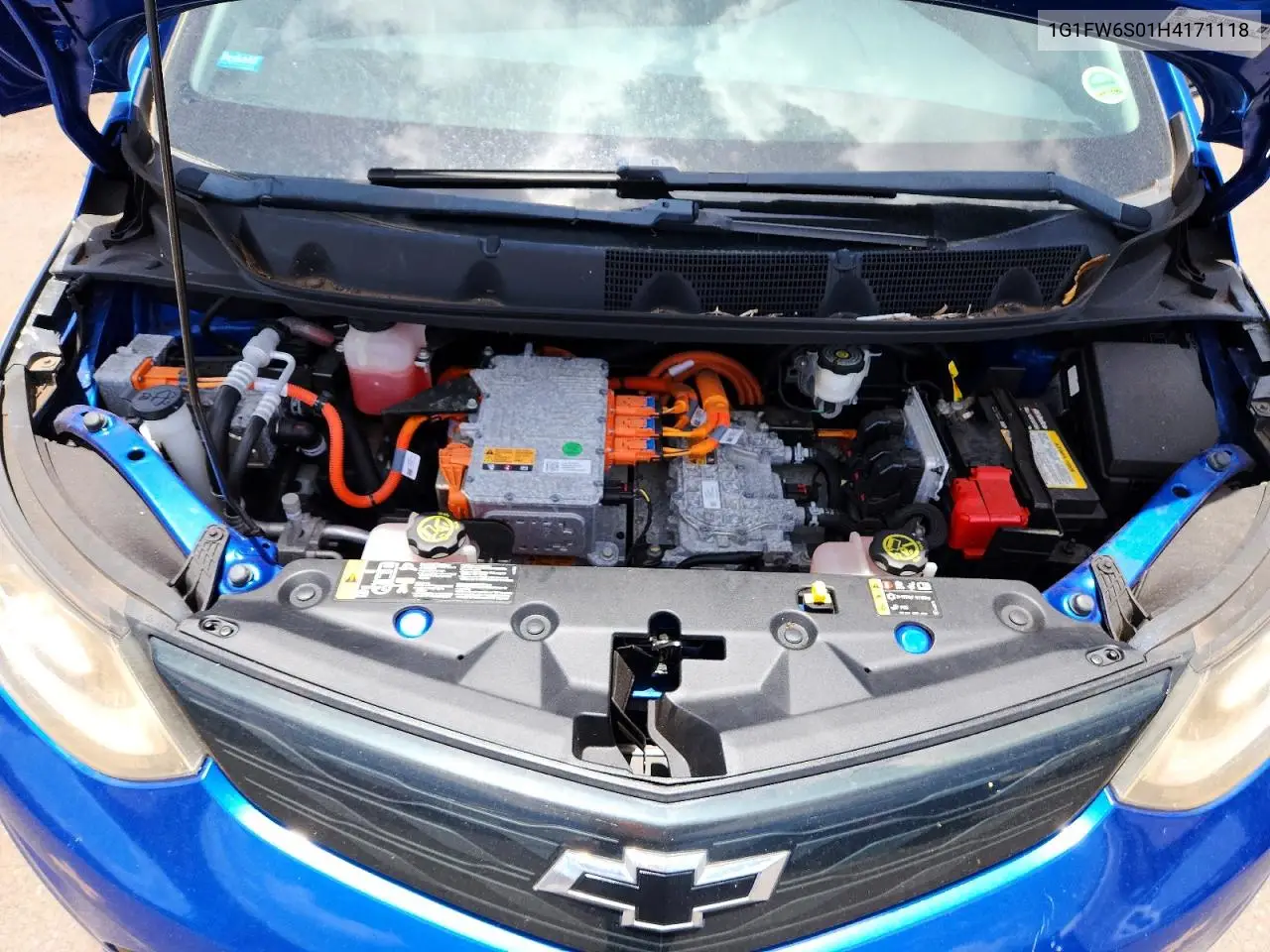 2017 Chevrolet Bolt Ev Lt VIN: 1G1FW6S01H4171118 Lot: 60520686