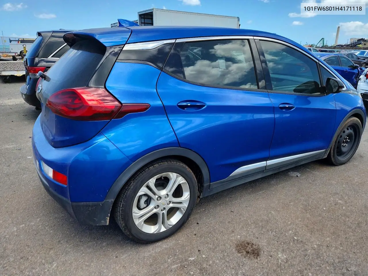 2017 Chevrolet Bolt Ev Lt VIN: 1G1FW6S01H4171118 Lot: 60520686
