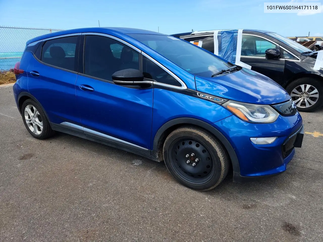 2017 Chevrolet Bolt Ev Lt VIN: 1G1FW6S01H4171118 Lot: 60520686