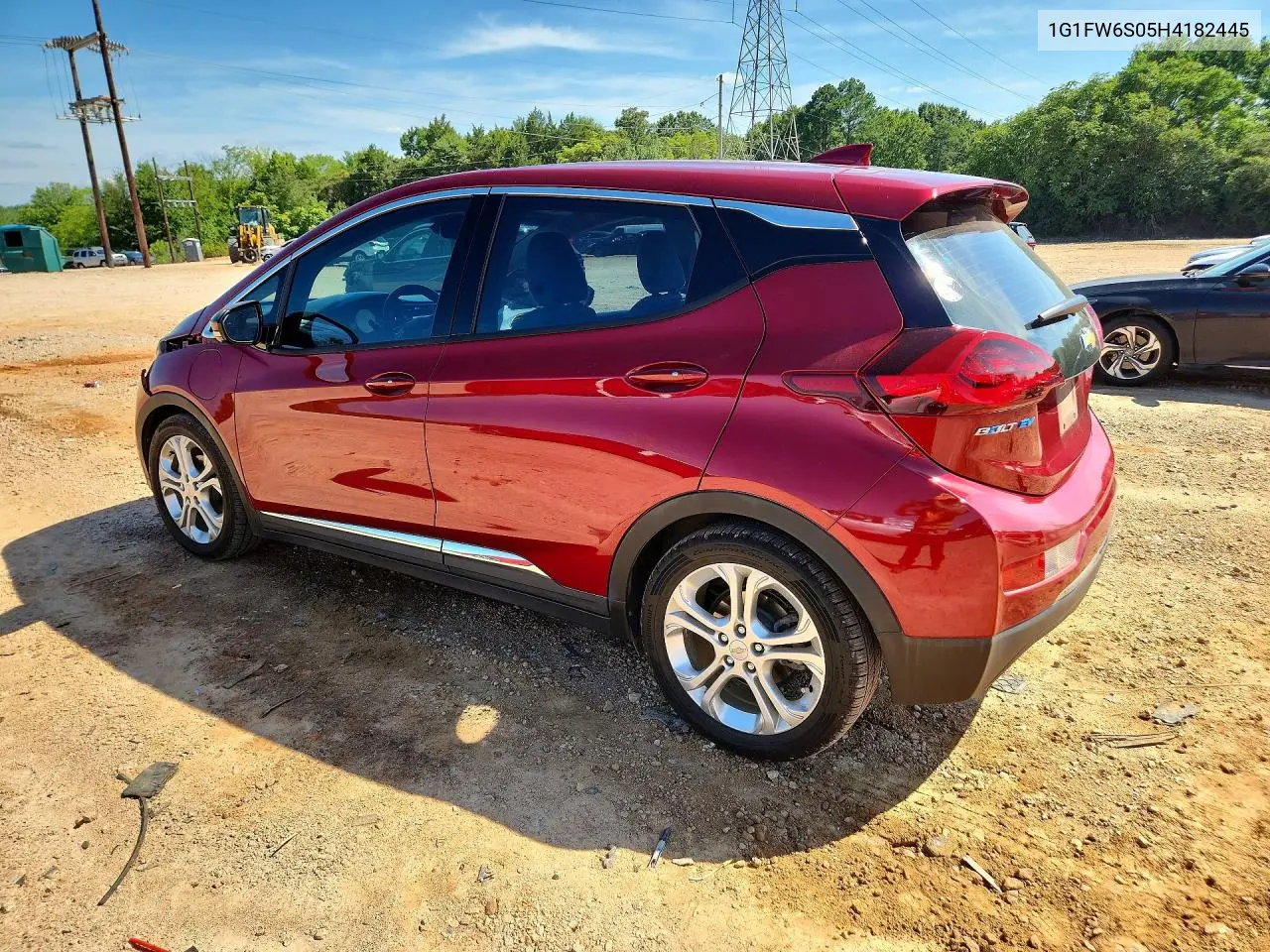 2017 Chevrolet Bolt Ev Lt VIN: 1G1FW6S05H4182445 Lot: 60986376