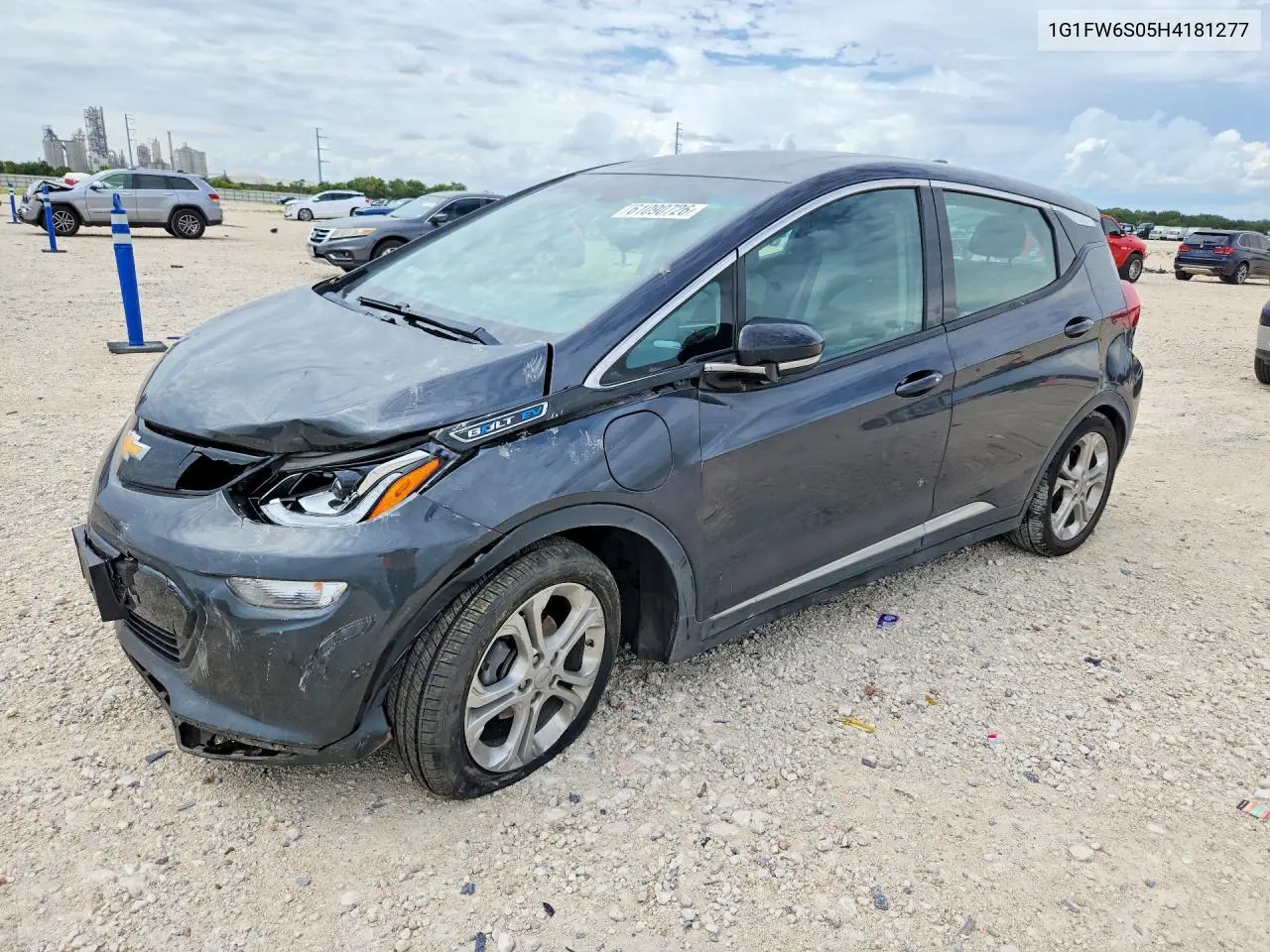 2017 Chevrolet Bolt Ev Lt VIN: 1G1FW6S05H4181277 Lot: 61090726