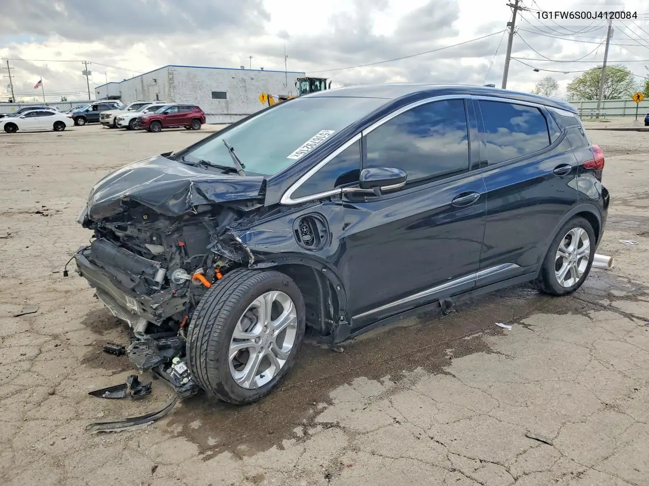2018 Chevrolet Bolt Ev Lt VIN: 1G1FW6S00J4120084 Lot: 51679216