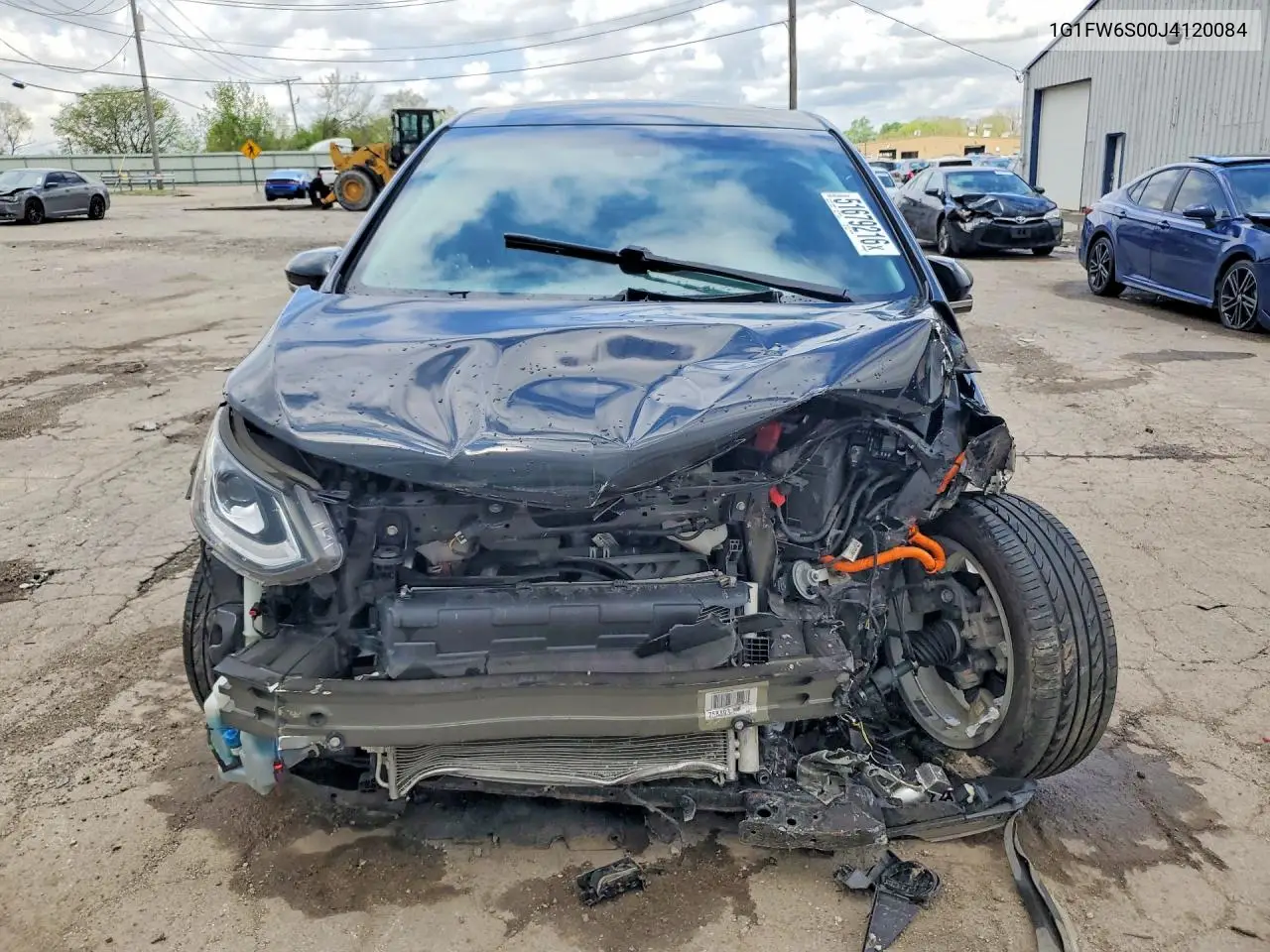2018 Chevrolet Bolt Ev Lt VIN: 1G1FW6S00J4120084 Lot: 51679216