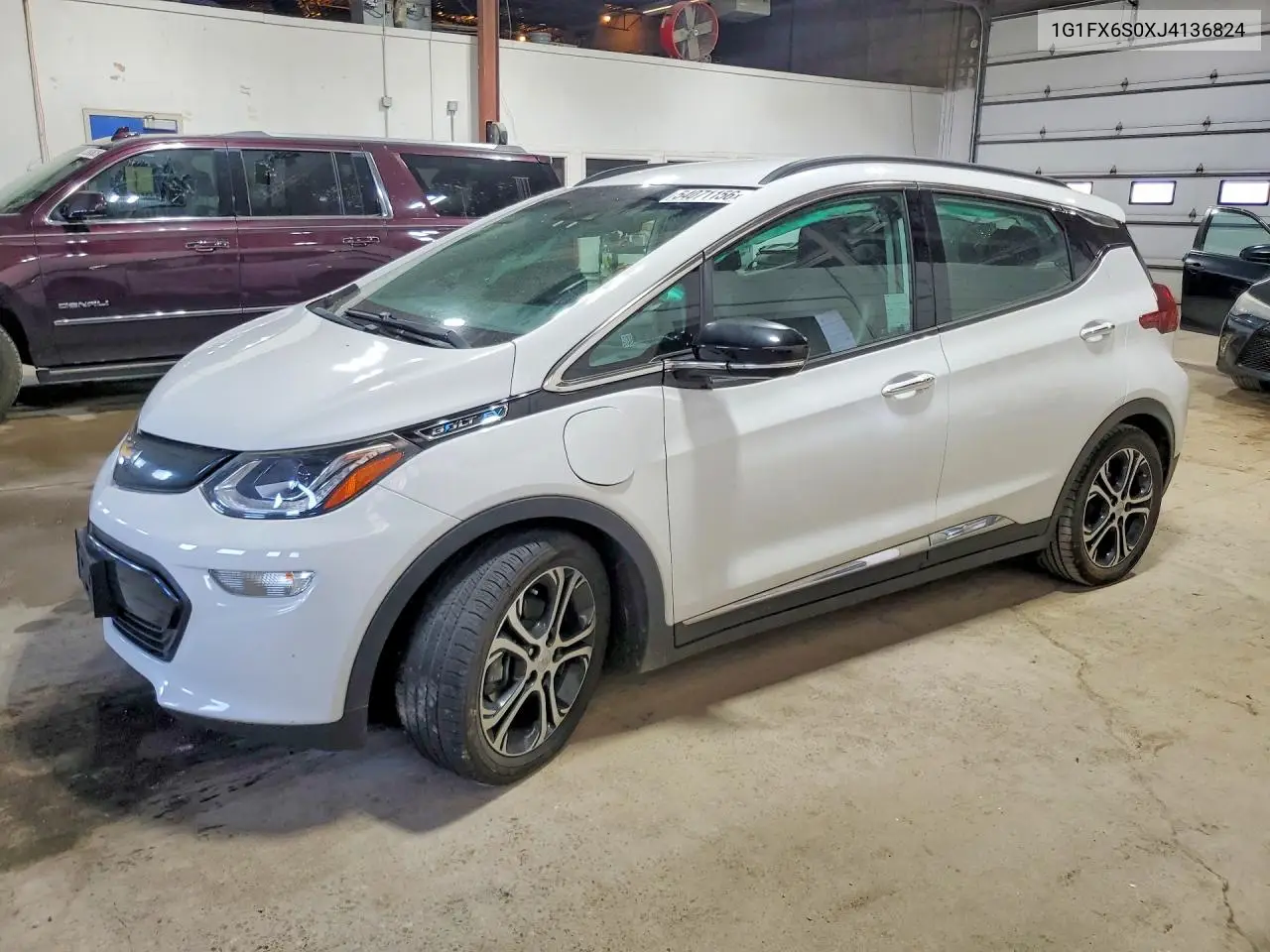 2018 Chevrolet Bolt Ev Premier VIN: 1G1FX6S0XJ4136824 Lot: 54071156