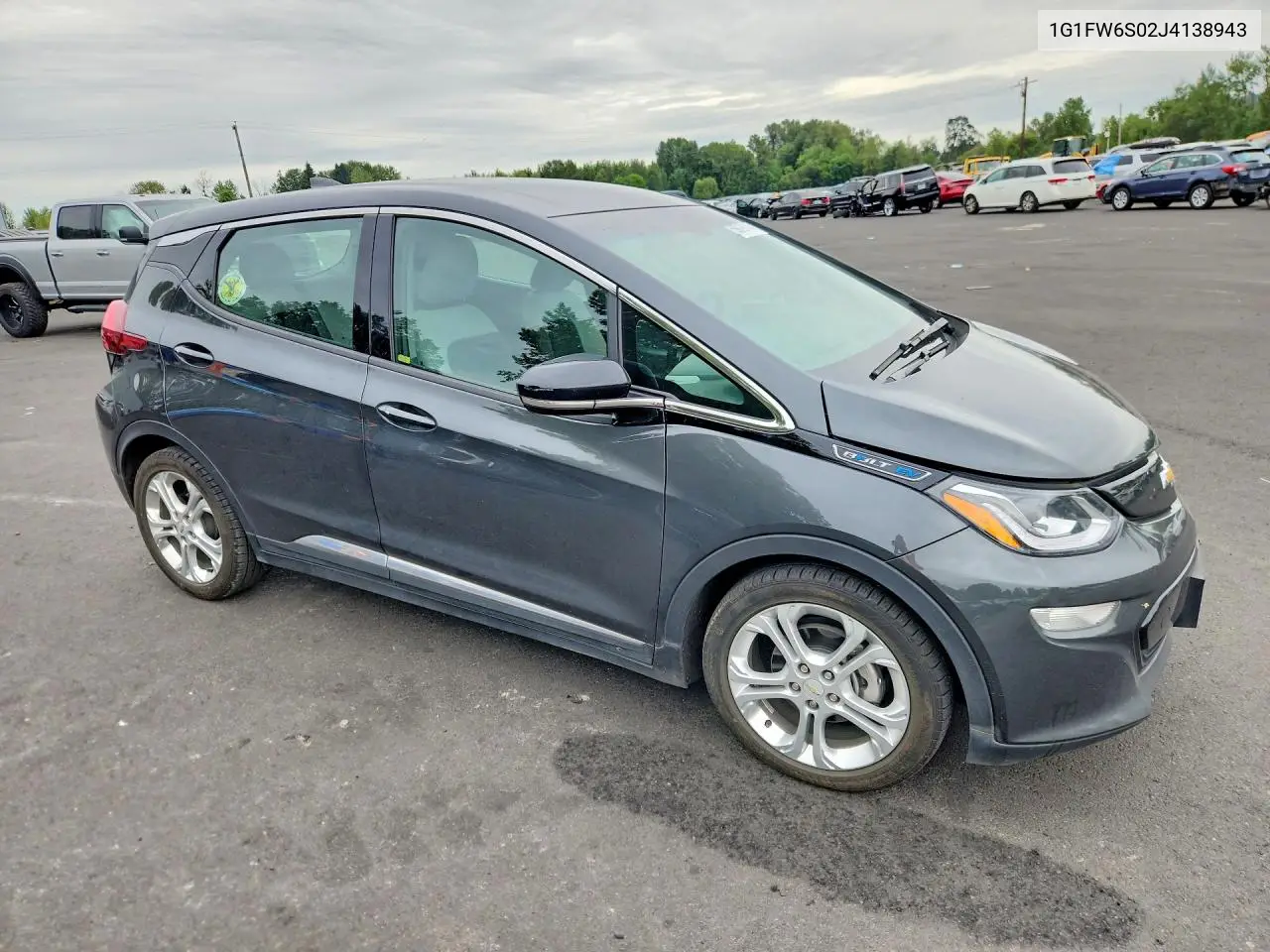 2018 Chevrolet Bolt Ev Lt VIN: 1G1FW6S02J4138943 Lot: 59019146
