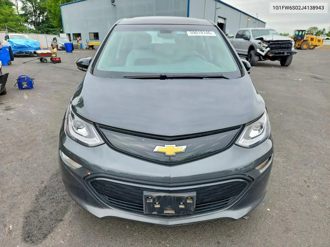 2018 Chevrolet Bolt Ev Lt VIN: 1G1FW6S02J4138943 Lot: 59019146