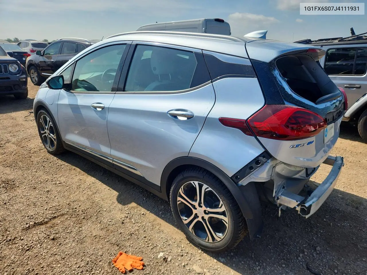 2018 Chevrolet Bolt Ev Premier VIN: 1G1FX6S07J4111931 Lot: 59337336